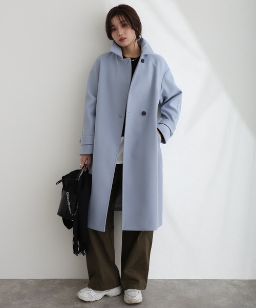 家で洗えるコート（ステンカラーコート）｜ElegChic（エレグシック）の