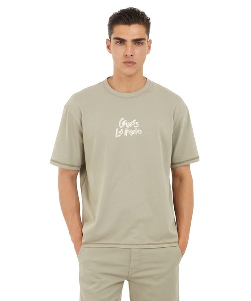 SS Cn Patch At Back Tee 半袖Tシャツ | GUESS(ゲス) JAPAN 公式