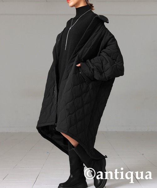 antiqua（アンティカ）の「キルティングモッズコート（モッズコート