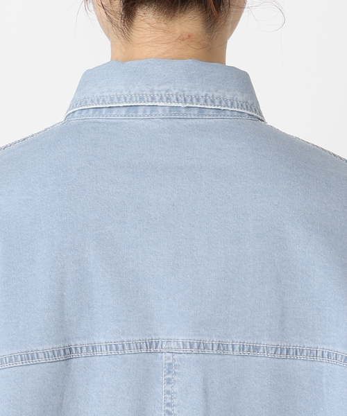 Spick & Span（スピックアンドスパン）の「ブリーチデニムルーズシャツ