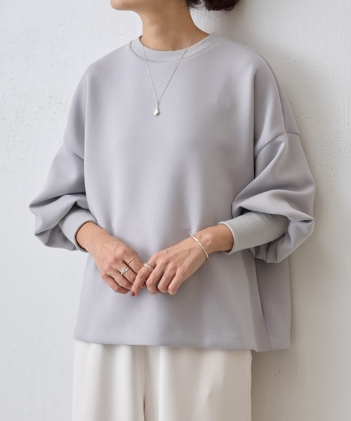 BEARDSLEY（ビアズリー）の「ダンボールパフトレーナー（Tシャツ