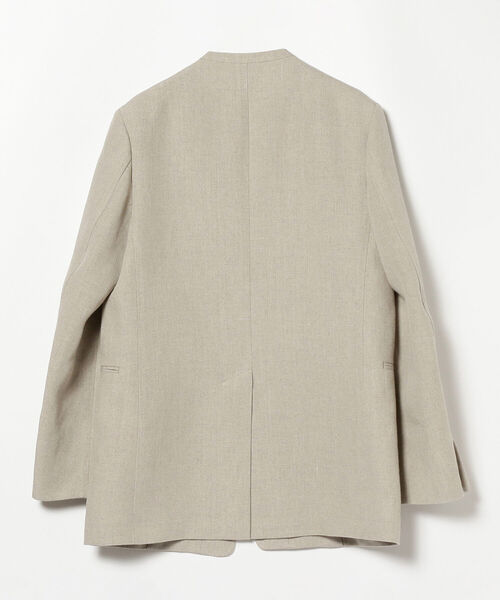 ATON（エイトン）の「ATON / リネン オックスフォード ノーカラー