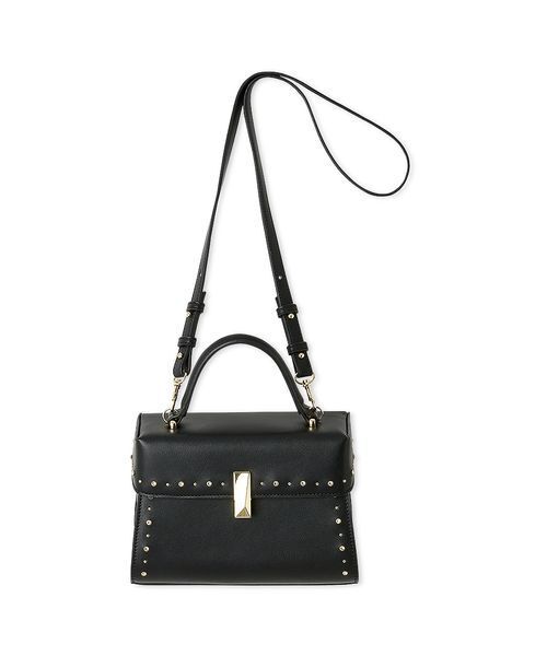 リュタン】ビジュースタッズポシェット（M）（ショルダーバッグ