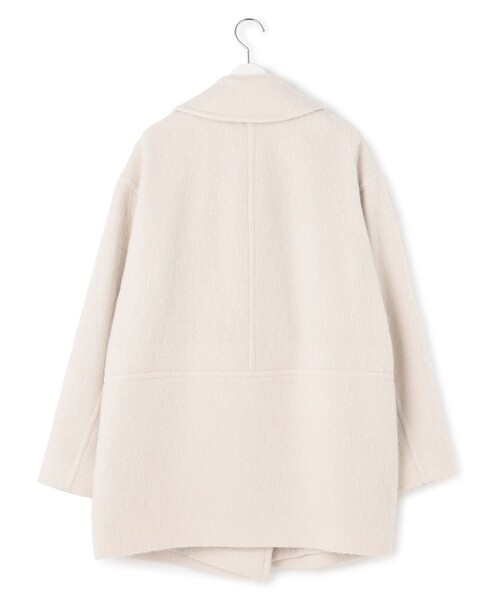 セール】【Oggi1月号掲載】ループカットシャギー コート（ピーコート