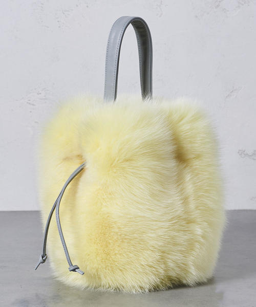 LUDLOW（ラドロー）の「＜LUDLOW（ラドロー）＞ファー ハンドバッグ