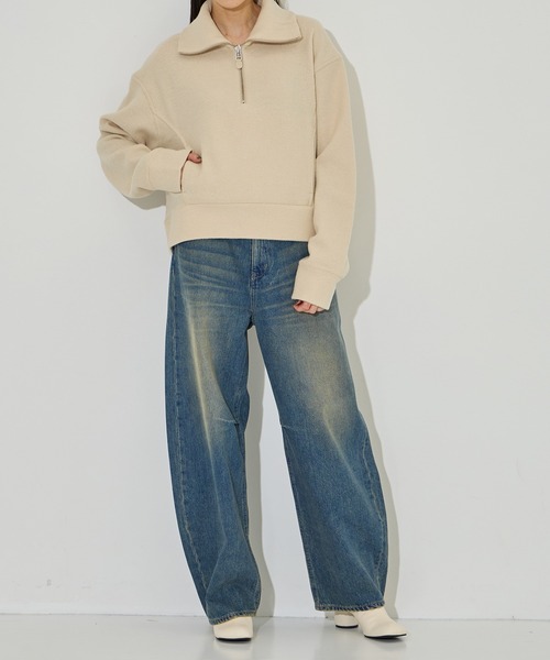 TODAYFUL（トゥデイフル）の「【TODAYFUL/トゥデイフル】Halfzip Wool