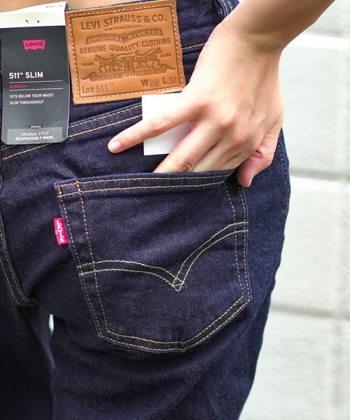 LEVI'S/リーバイス】511 スリムストレート ワンウォッシュ（デニム