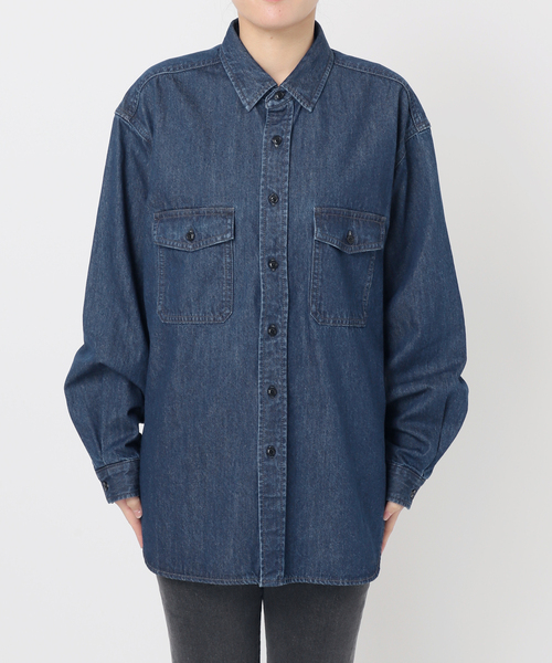 追加》9oz デニムワークシャツ（シャツ/ブラウス）｜JOURNAL STANDARD
