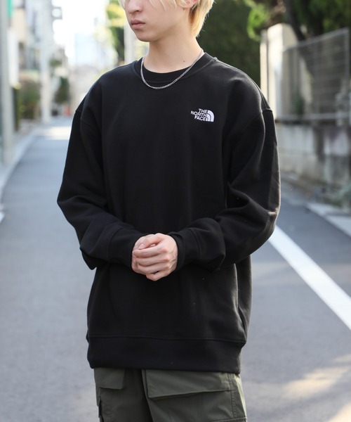 セール】【THE NORTH FACE】エッセンシャルクルーネックスウェット M