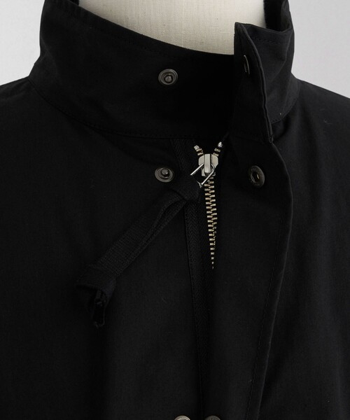 LOEFF（ロエフ）の「＜LOEFF＞OX スタンドカラー ミリタリーコート