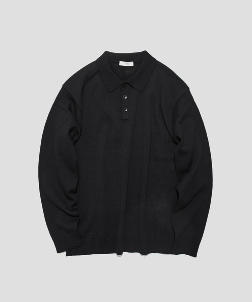 ATON（エイトン）の「【ATON / エイトン】WOOL WASHI POLO SWEATER
