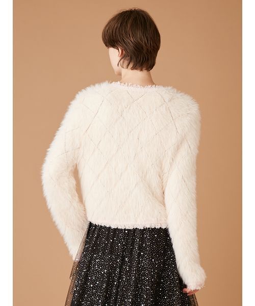 限定カラー】フェザーツイードカーディガン（カーディガン/ボレロ