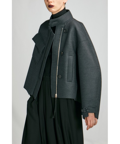 ENFOLD（エンフォルド）の「ウールボンディング ショートコート