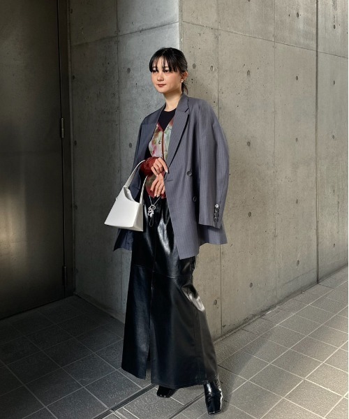 Ameri（アメリ）の「2WAY SMOKE FLOWER SHEER TOP（カーディガン