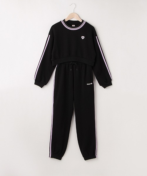 mezzo piano Junior（メゾピアノジュニア）の「裏毛セットアップ