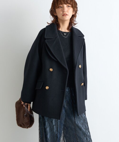リバイバル/新色追加】ラグランPコート（ピーコート）｜RIVE DROITE
