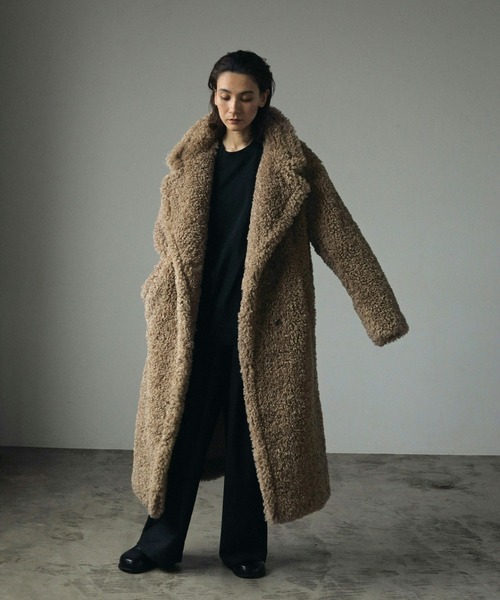 anuke（アンヌーク）の「Ecofur Over Coat（ダッフルコート）」 - WEAR