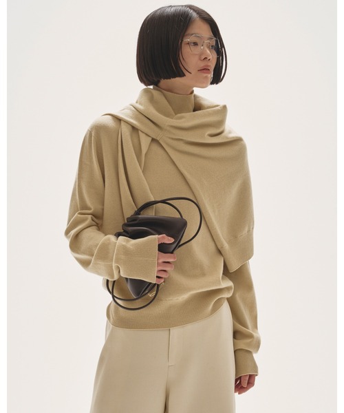 Drawstring Leather Bag（ハンドバッグ）｜TODAYFUL（トゥデイフル）の