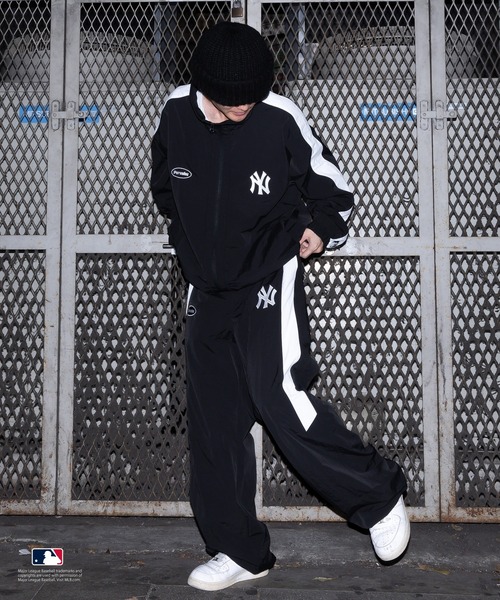 Perushu（ペルーシュ）の「Perushu × MLB ナイロンドローコードパンツ