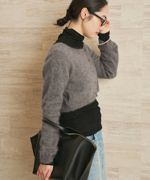 セール】Light Fur Short カーディガン（カーディガン/ボレロ）｜Plage