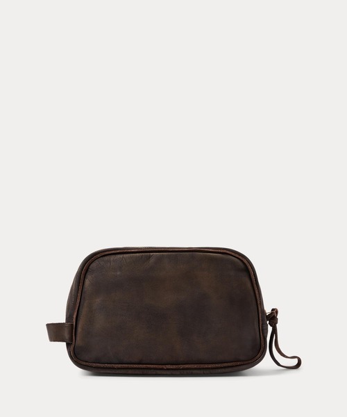 レザー トラベル ケース（ポーチ）｜RRL（ダブル アール エル）の