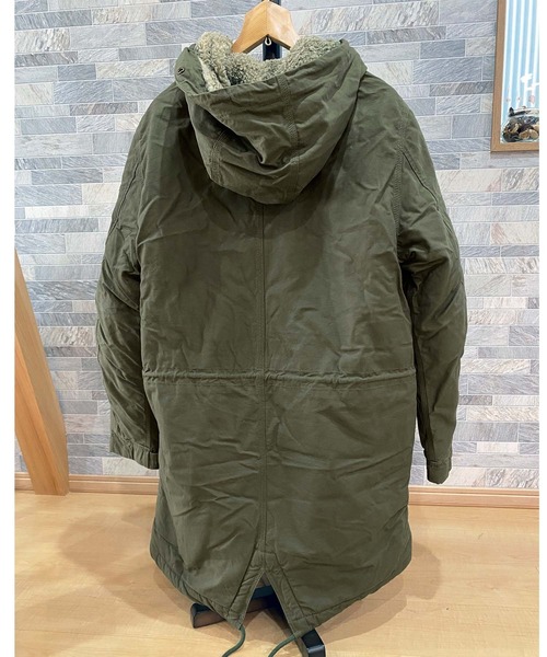 DIESEL（ディーゼル）の「裏ボア ミリタリー 中綿 モッズコート J