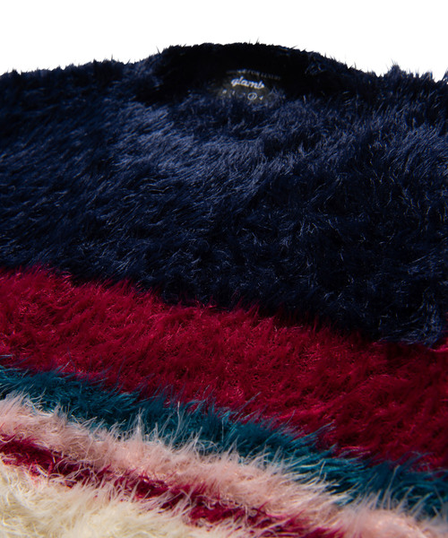 glamb（グラム）の「Kaylee border knit / ケイリーボーダーニット