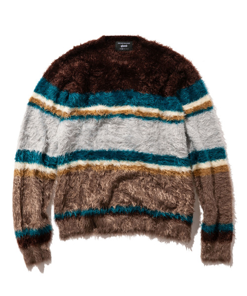 glamb（グラム）の「Kaylee border knit / ケイリーボーダーニット