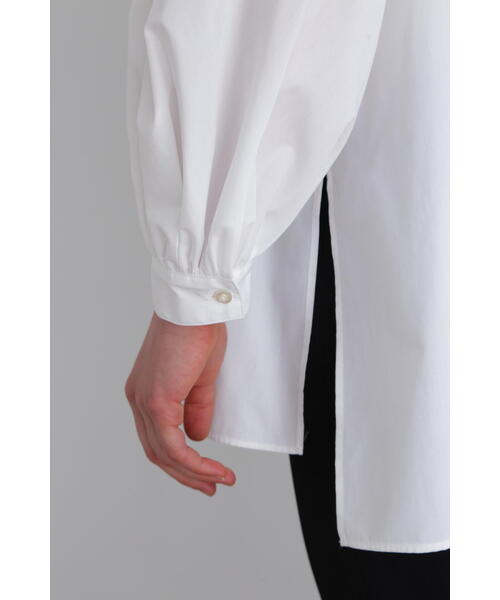 タイプライターギャザーブラウス（シャツ/ブラウス）｜LE PHIL