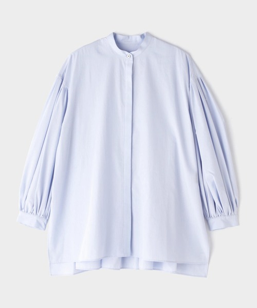 タイプライターギャザーブラウス（シャツ/ブラウス）｜LE PHIL