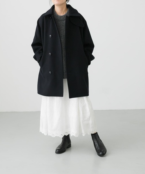 かぐれ（カグレ）の「ウールシングルPコート（ピーコート）」 - WEAR