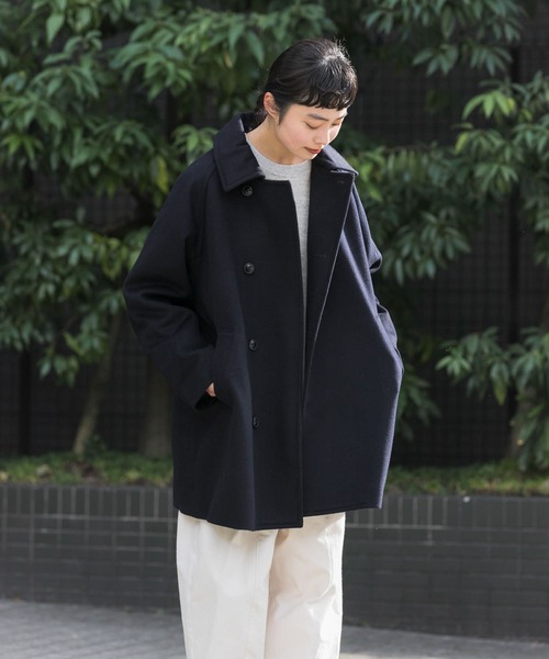 かぐれ（カグレ）の「ウールシングルPコート（ピーコート）」 - WEAR