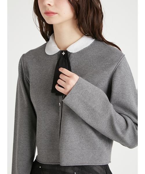 CELFORD（セルフォード）の「デタッチャブル総針カーディガン