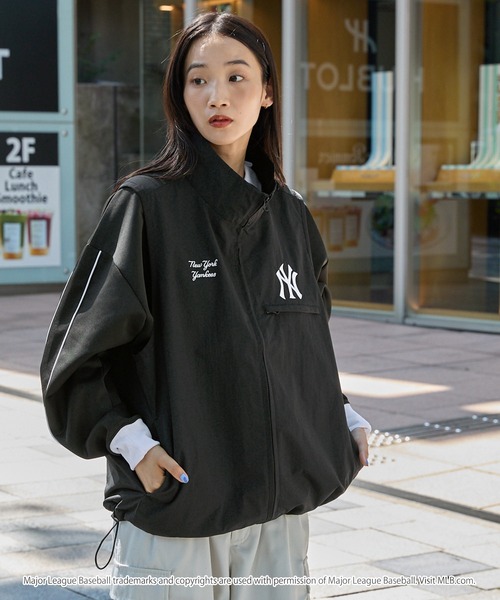 MLB/メジャーリーグベースボール 別注 ワッペン刺繍 ナイロントラック