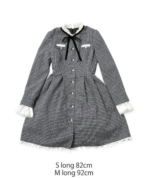 Love and classy tweed ワンピース（ワンピース）｜mellfy memory