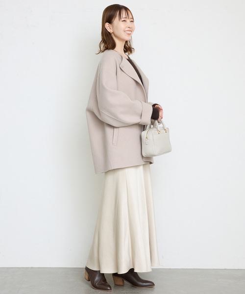 SLOBE IENA（スローブイエナ）の「souple woolダブルフェイスノー