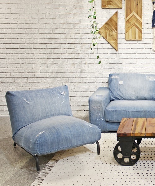 セール】RODEZ CHAIR 1P ロデチェア カバー ダメージデニム ※カバー