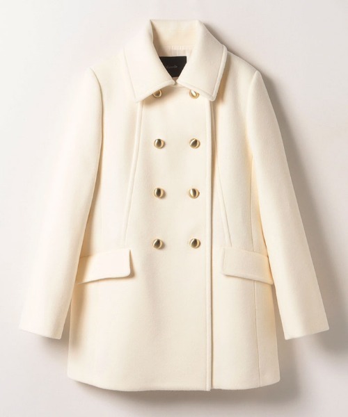 allureville（アルアバイル）の「ショートビーバーオフィサーコート