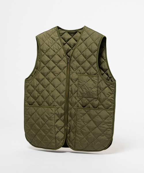 Barbour for MARKAWARE & EDIFICE 別注 QUILTING VEST（ダウンベスト