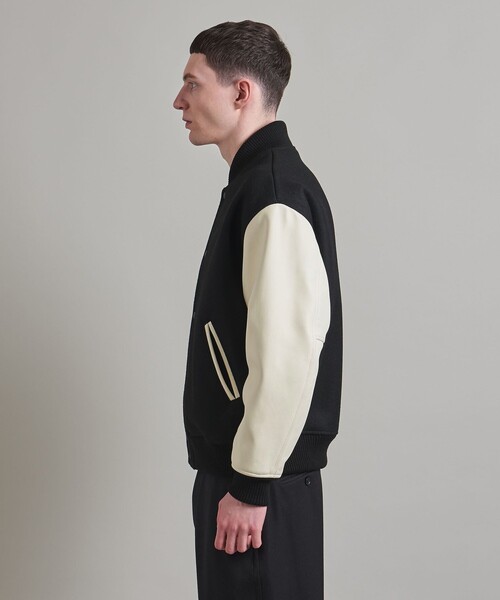 LOEFF（ロエフ）の「＜LOEFF＞メルトン スタジアムジャンパー UNISEX