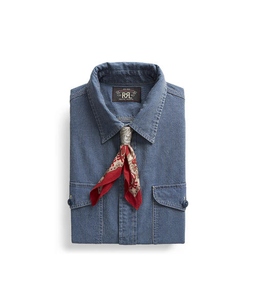 RRL（ダブル アール エル）の「エングレーブト バンダナ スライダー