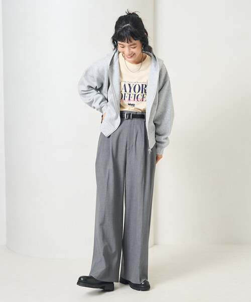 セール】【セットアイテム】ボンディング ショートジップパーカー