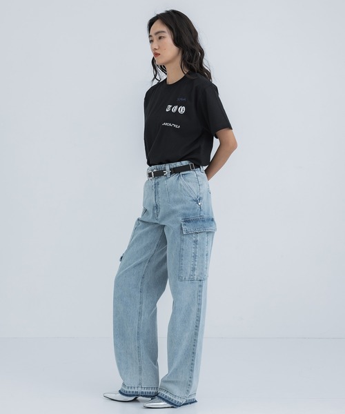 TOGA（トーガ）の「【TOGA TOO/トーガトゥ】Leather nylon belt/レザー