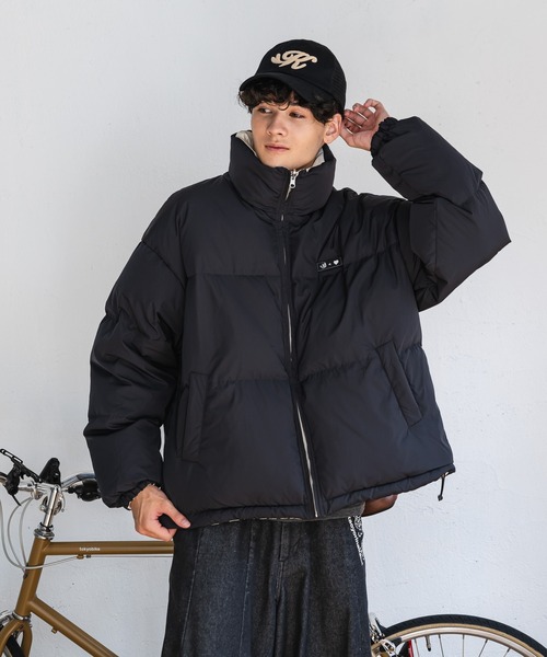 kaoyorinakami（カオヨリナカミ）の「reversible down jacket
