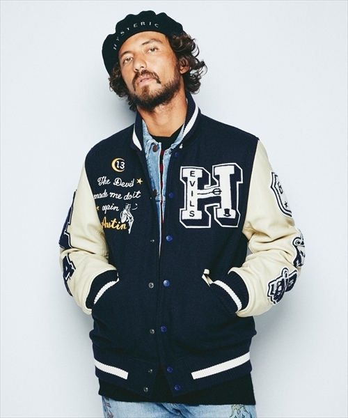 HYSTERIC GLAMOUR（ヒステリックグラマー）の「DEVIL 刺繍 レザー