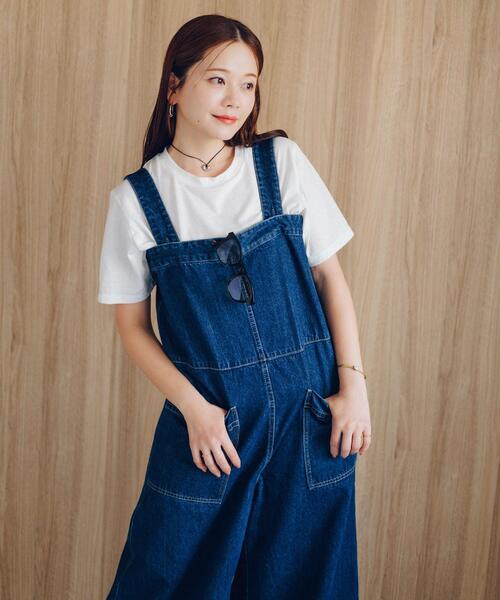 セール】NaokoTakayamaデニムオーバーオール（サロペット