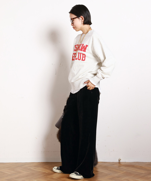 athletic wear MASON】別注カレッジスウェット（スウェット）｜AP