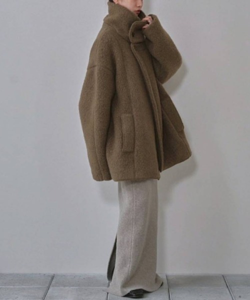 TODAYFUL（トゥデイフル）の「TODAYFUL Standcollar Boucle Jacket