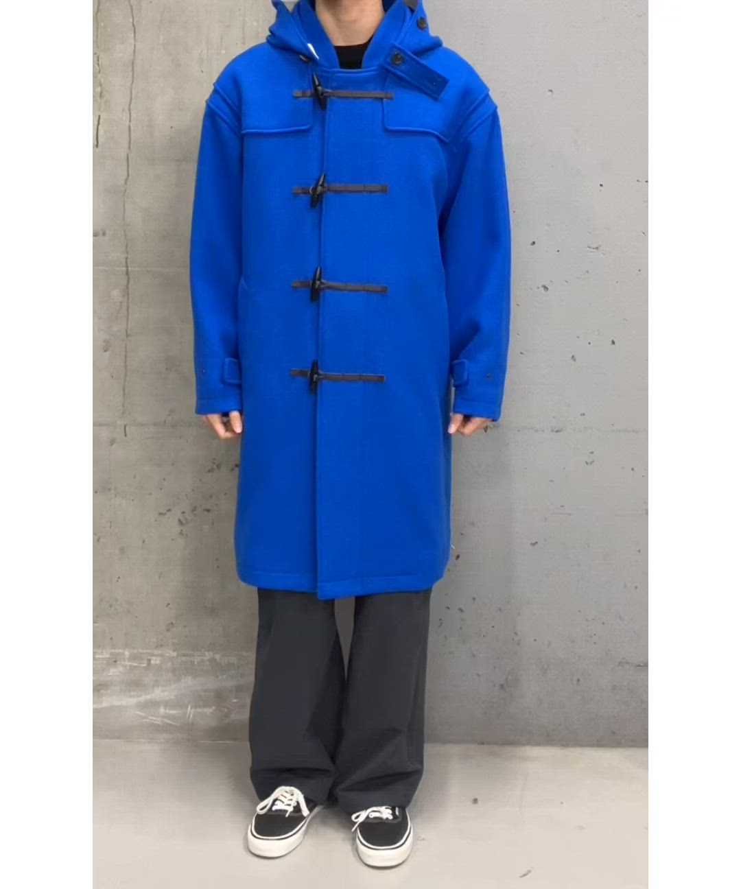 SHIPS any: PURE WOOL MELTON ダッフル コート 25AW◇（ダッフルコート