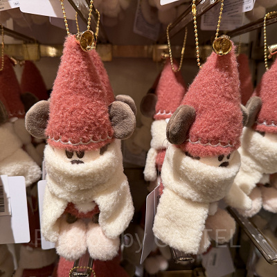 リルリンリンぬいぐるみバッジ（赤）| キャステル | CASTEL ディズニー情報